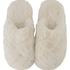 Zapatillas Fake Fur, Blanco