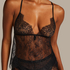 Cami Lace Delphine, Negro