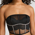 Bustier Odette, Negro