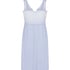 Vestido lencero Nora Lace, Azul