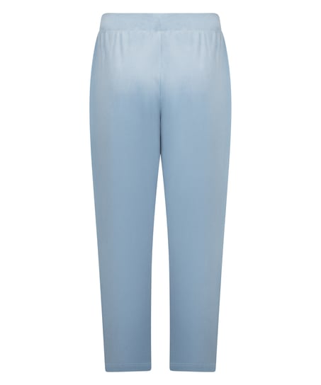 Pantalón de pijama de terciopelo, Azul