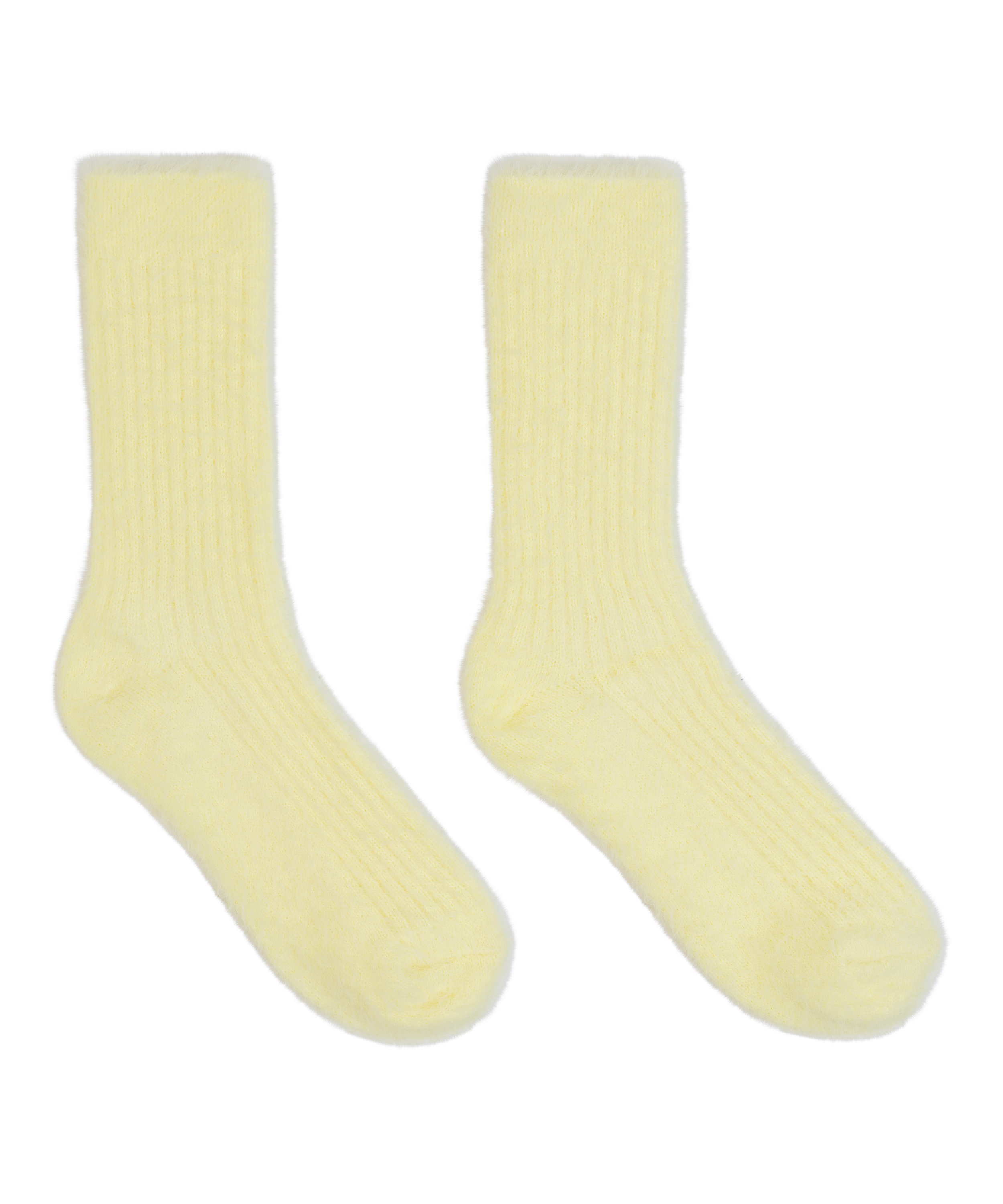 Calcetines peludos Liv, Amarillo, main