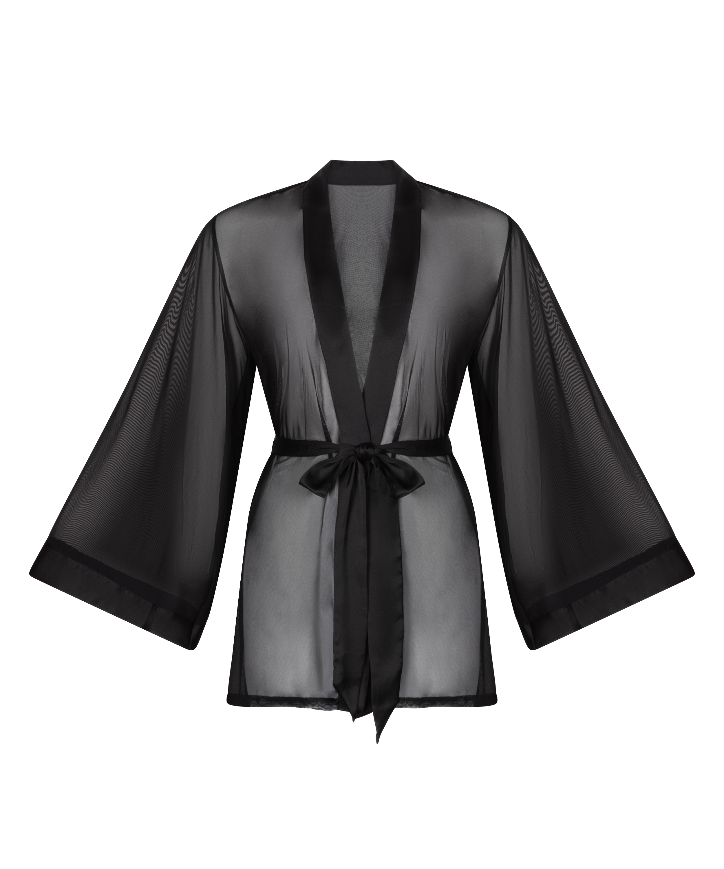 Kimono Maxime Tulle, Negro, main