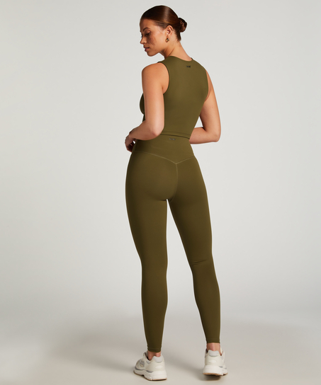 HKMX Leggings de talle alto, Verde