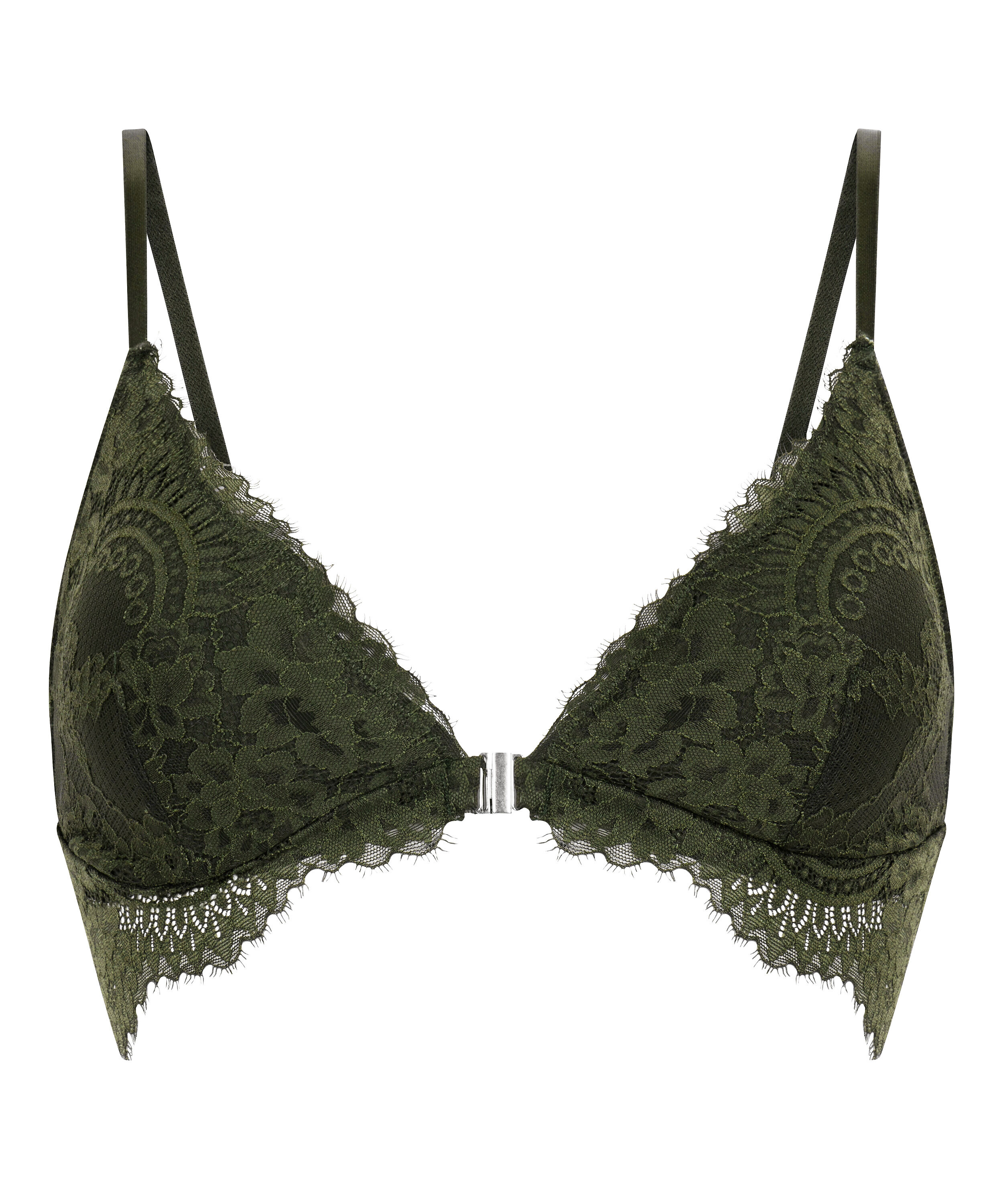 Bralette triangular Amara, Verde