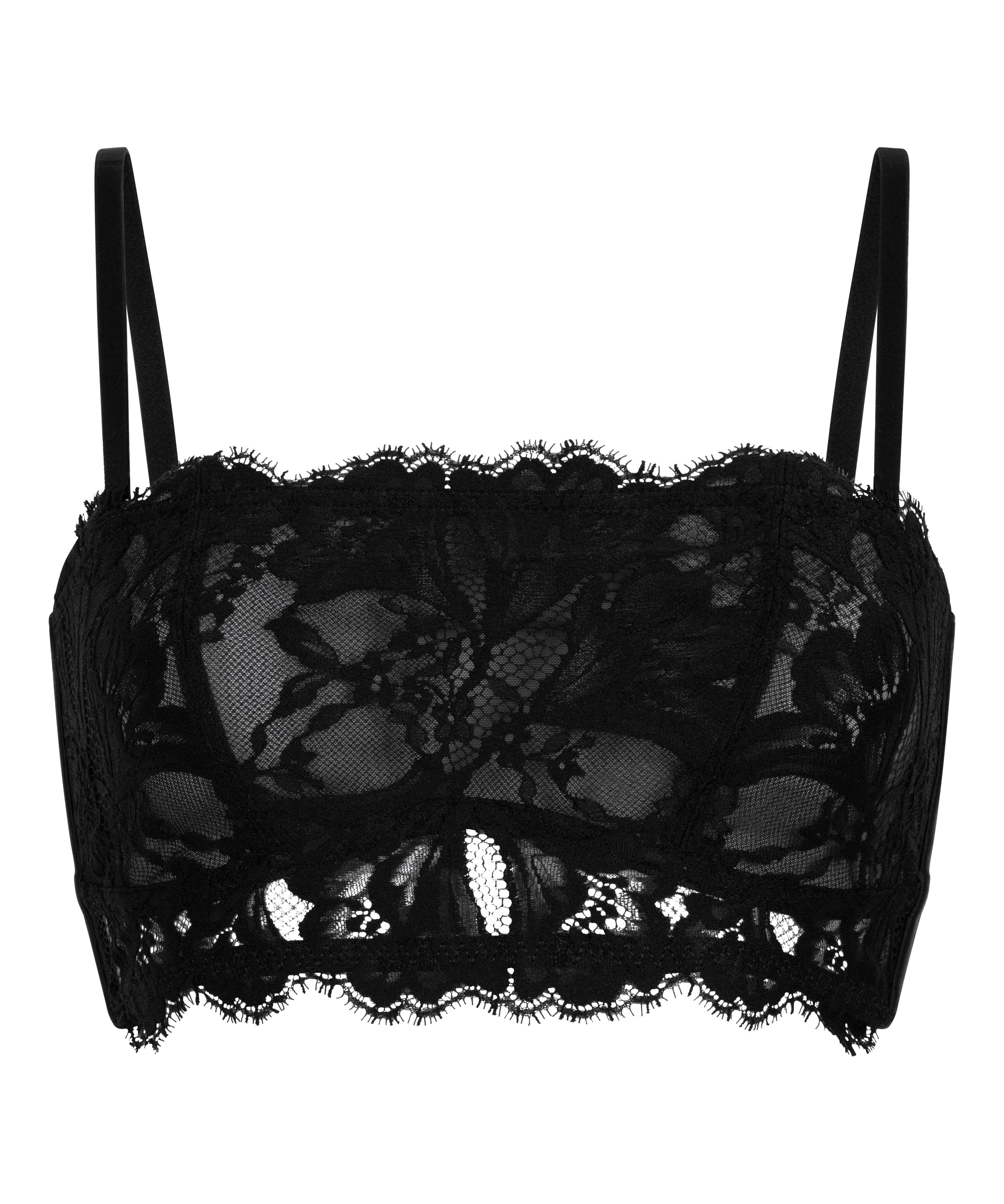 Bralette Grace, Negro, main