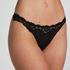 Tanga Secret Lace, Negro