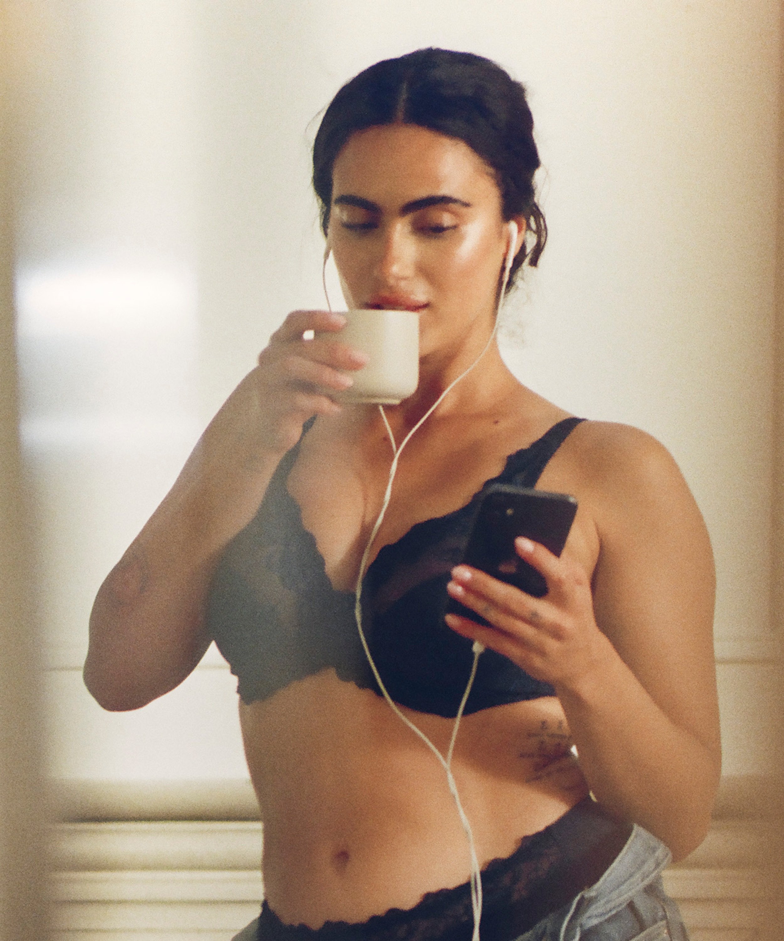 Sujetador con aros no preformado Diva, Azul, main