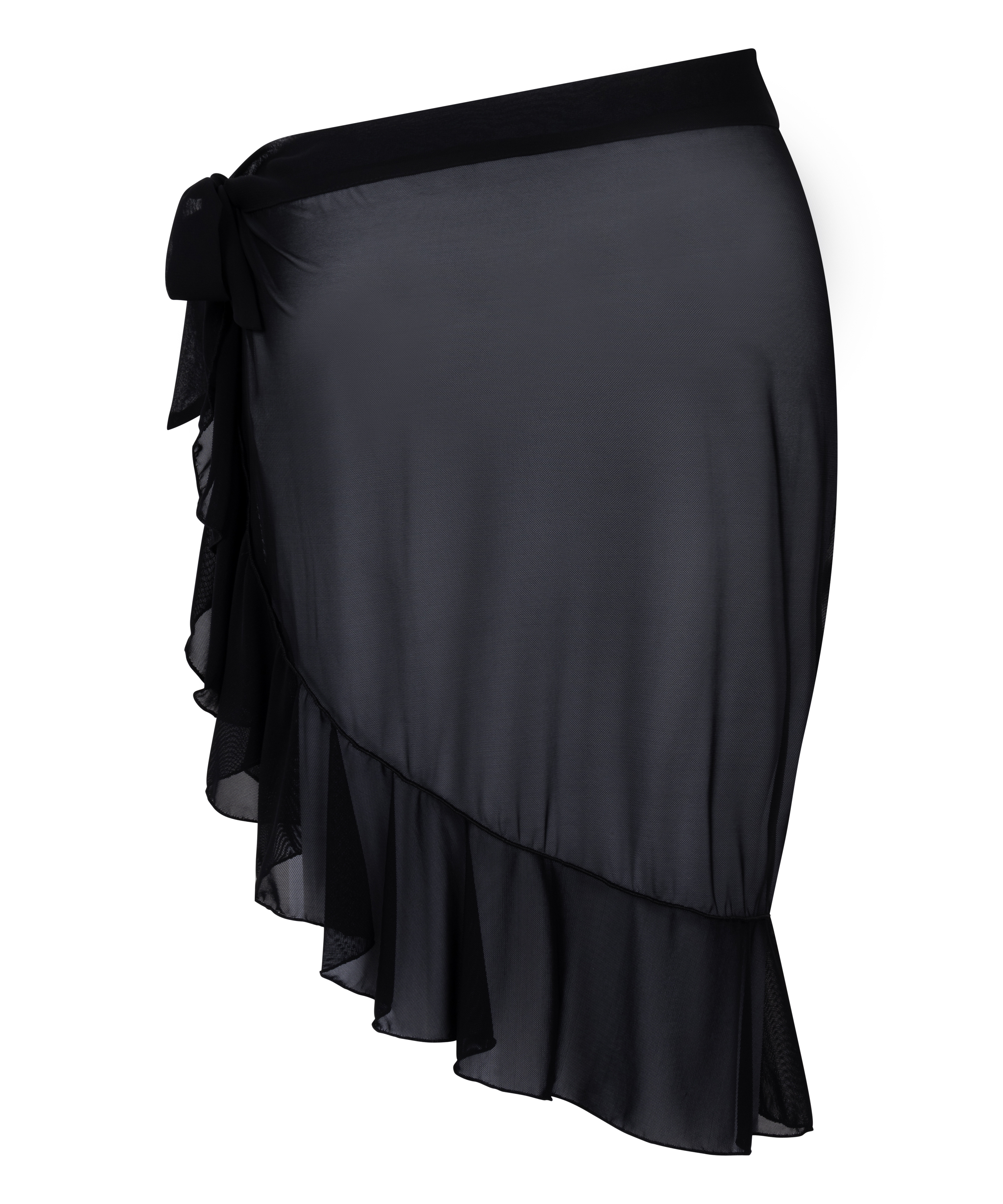 Pareo de malla, Negro, main