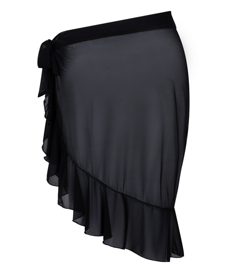 Pareo de malla, Negro