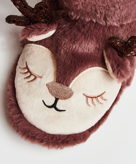 Zapatillas reno, Morado