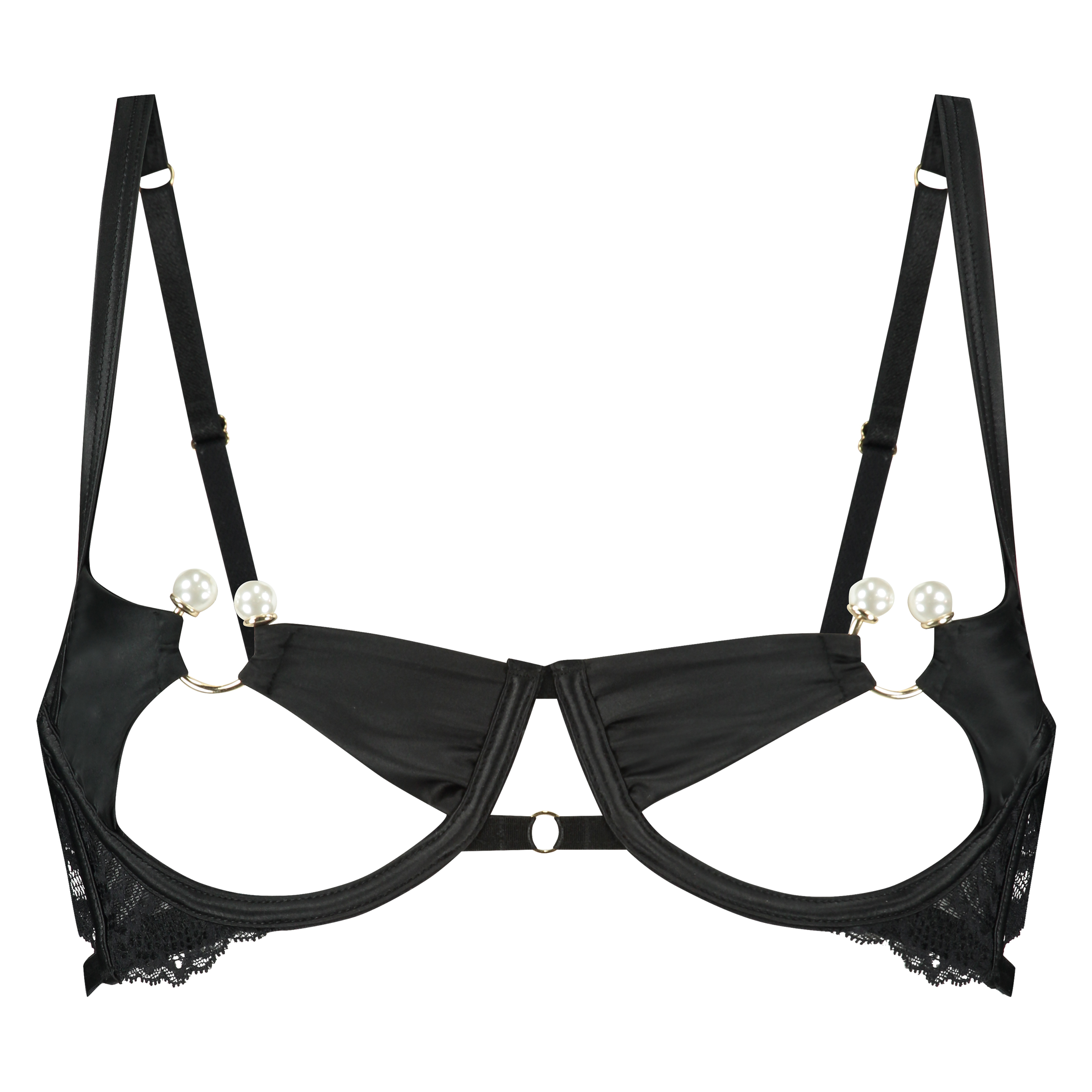 Sujetador de aros no preformado Angelica, Negro, main