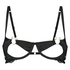 Sujetador de aros no preformado Angelica, Negro