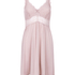 Vestido lencero Nora Lace, Rosa
