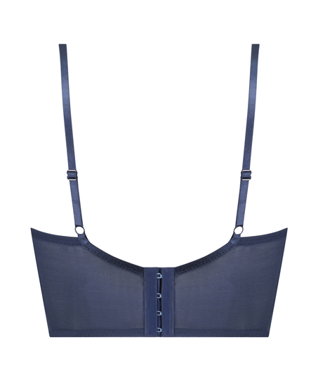 Sujetador longline con aros preformado Kimberley, Azul