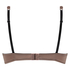 Sujetador push-up de aros preformado Giselle, Marr&oacute;n