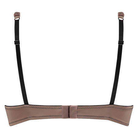 Sujetador push-up de aros preformado Giselle, Marr&oacute;n