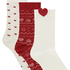 3 pares de calcetines Giftpack, Rojo