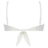 Top de bikini triangular Sacramento, Blanco