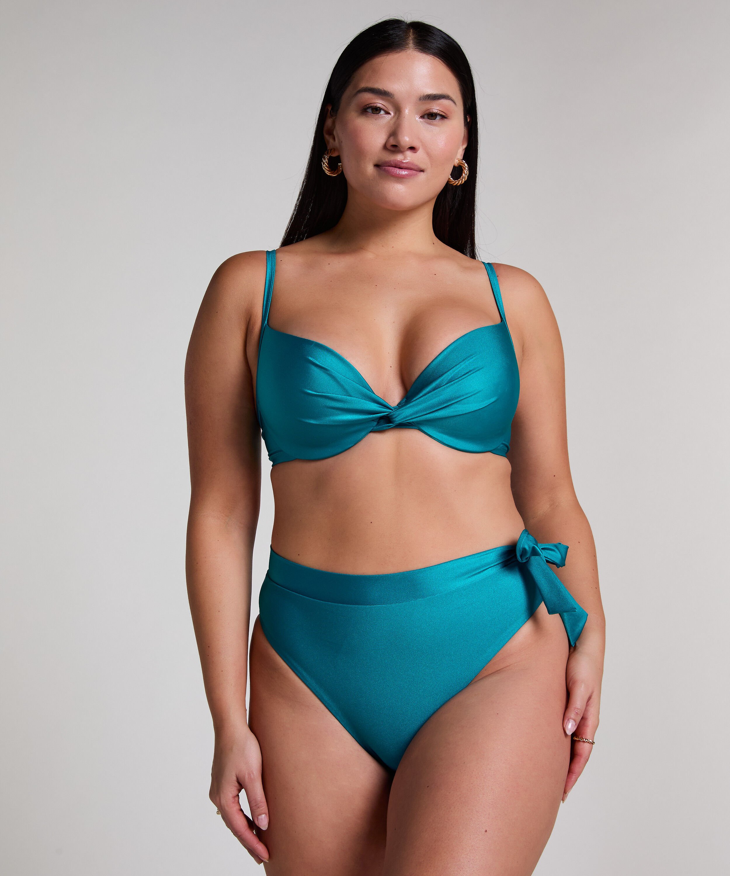 Top de bikini Aqua