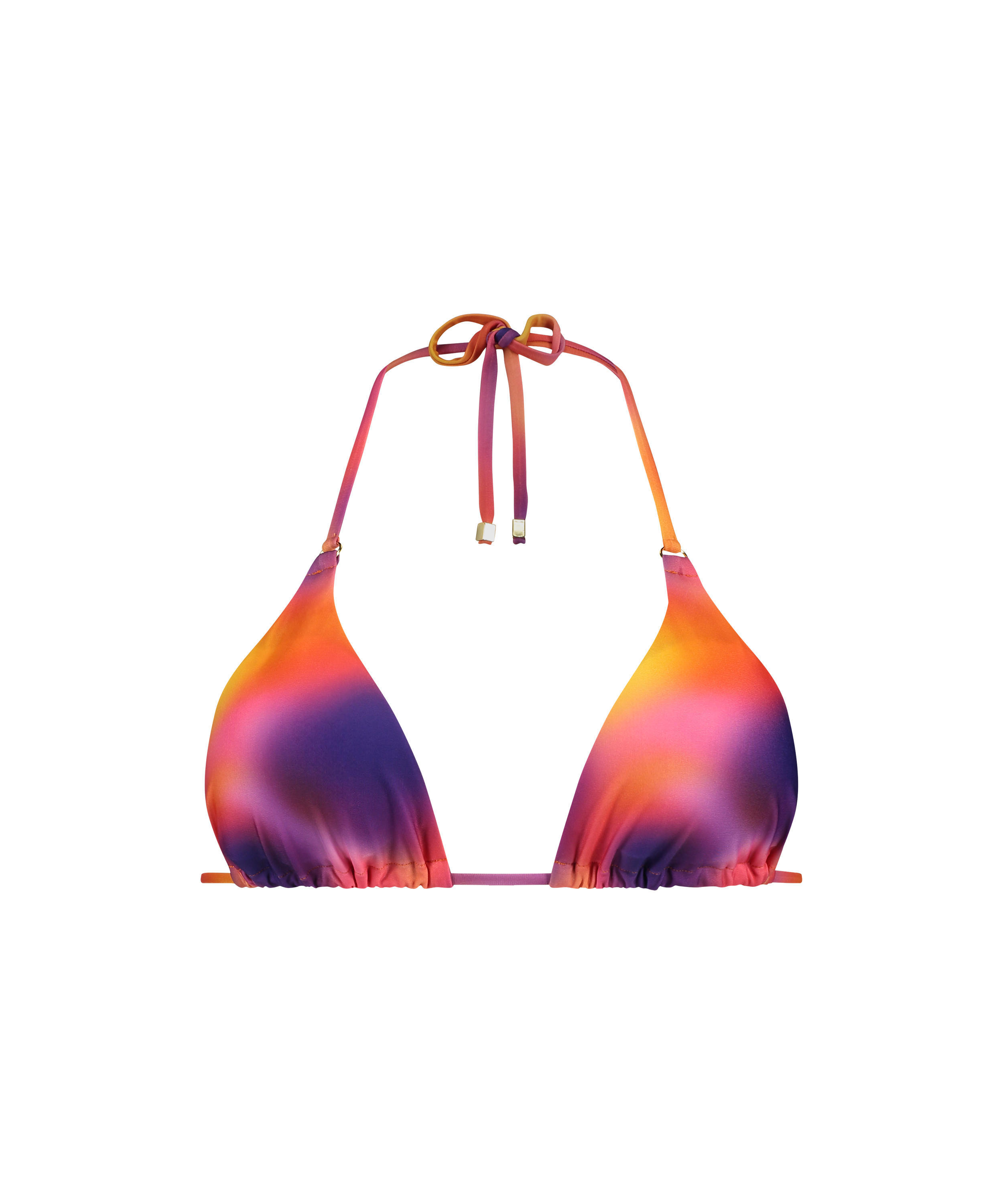 Triangular Top de bikini Sunset, Morado, main