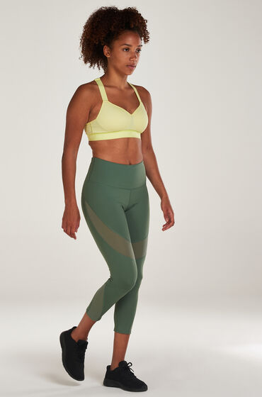 Hunkemöller Malla capri de cintura alta HKMX Verde