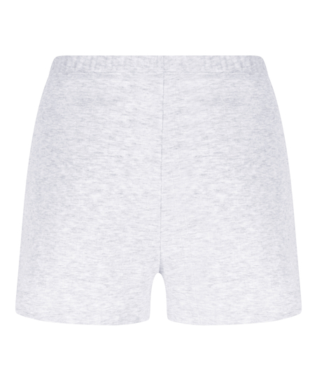 Short en pointelle, Gris