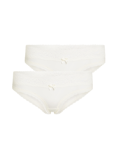 Pack de 3 pantalones cortos brasile&ntilde;os Dakota, Blanco