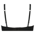 Sujetador de aros preformada de algodón Secret Lace, Negro