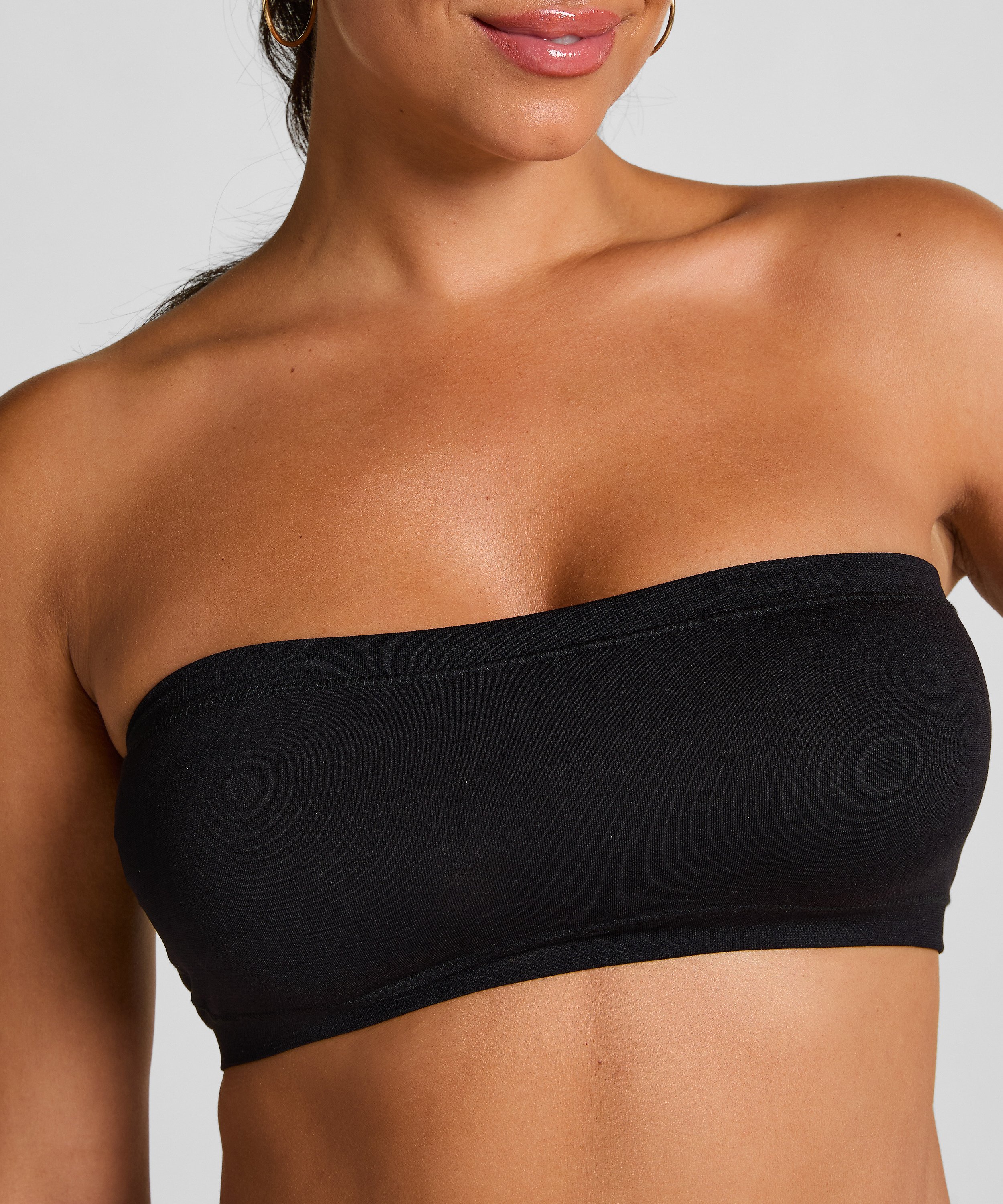 Bralette Dide Bandeau, Negro, main