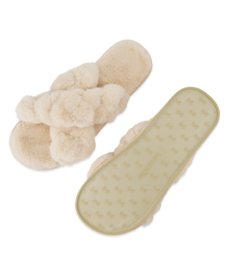 Pantuflas Lia, Blanco