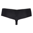 Tanga bóxer Diva, Negro