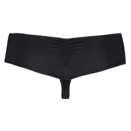 Tanga bóxer Diva, Negro