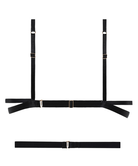 Bralette Nisha, Negro