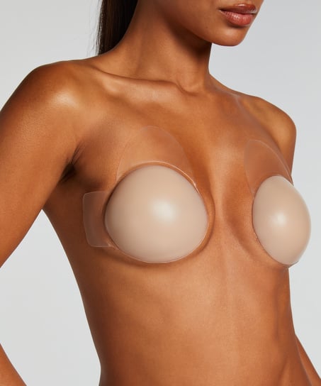 Sujetador elevador invisible, Beige
