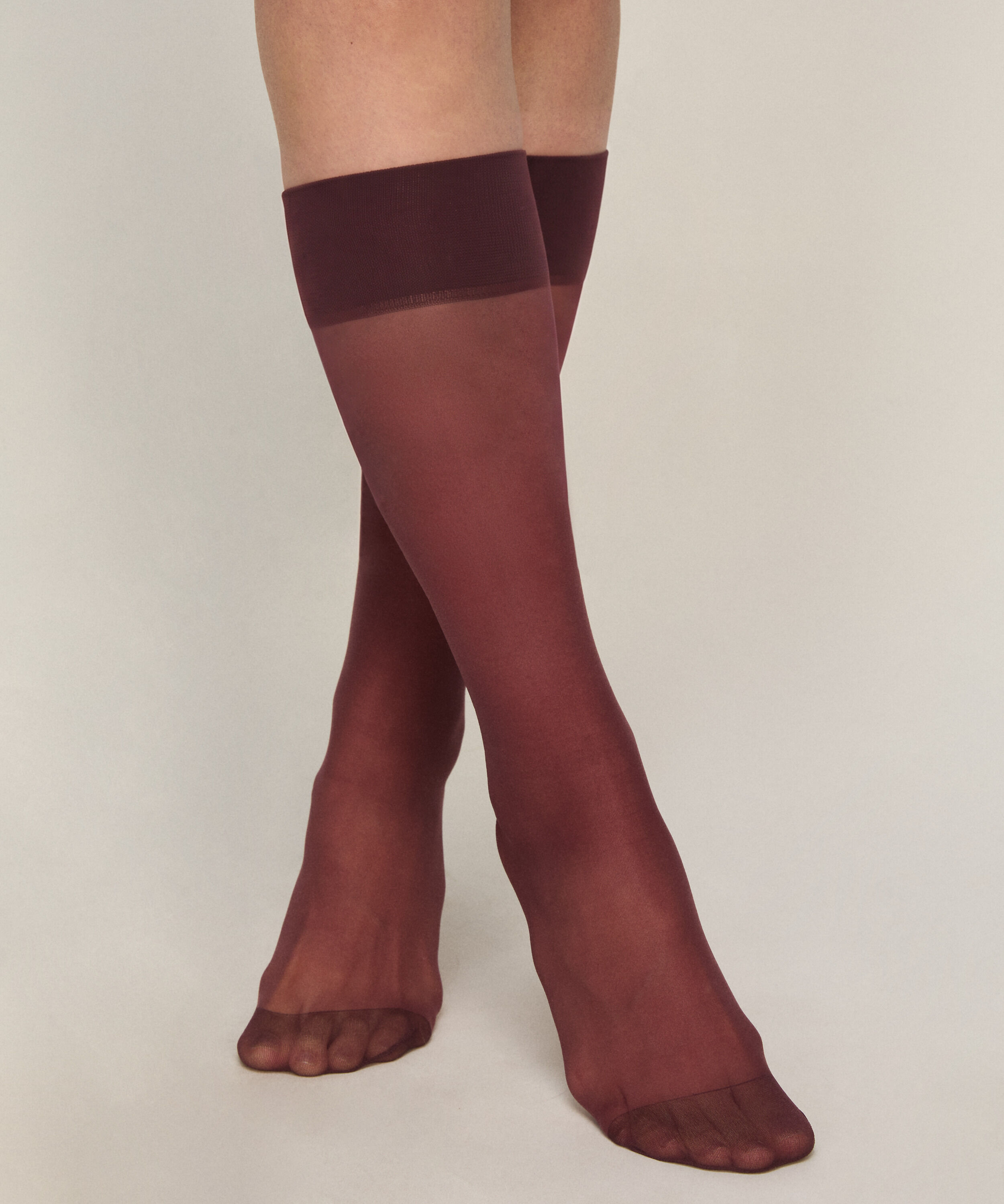 Calcetines Sheer Back Seam