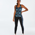 Leggings deportivos de talle alto Marble nivel 3 de HKMX, Azul