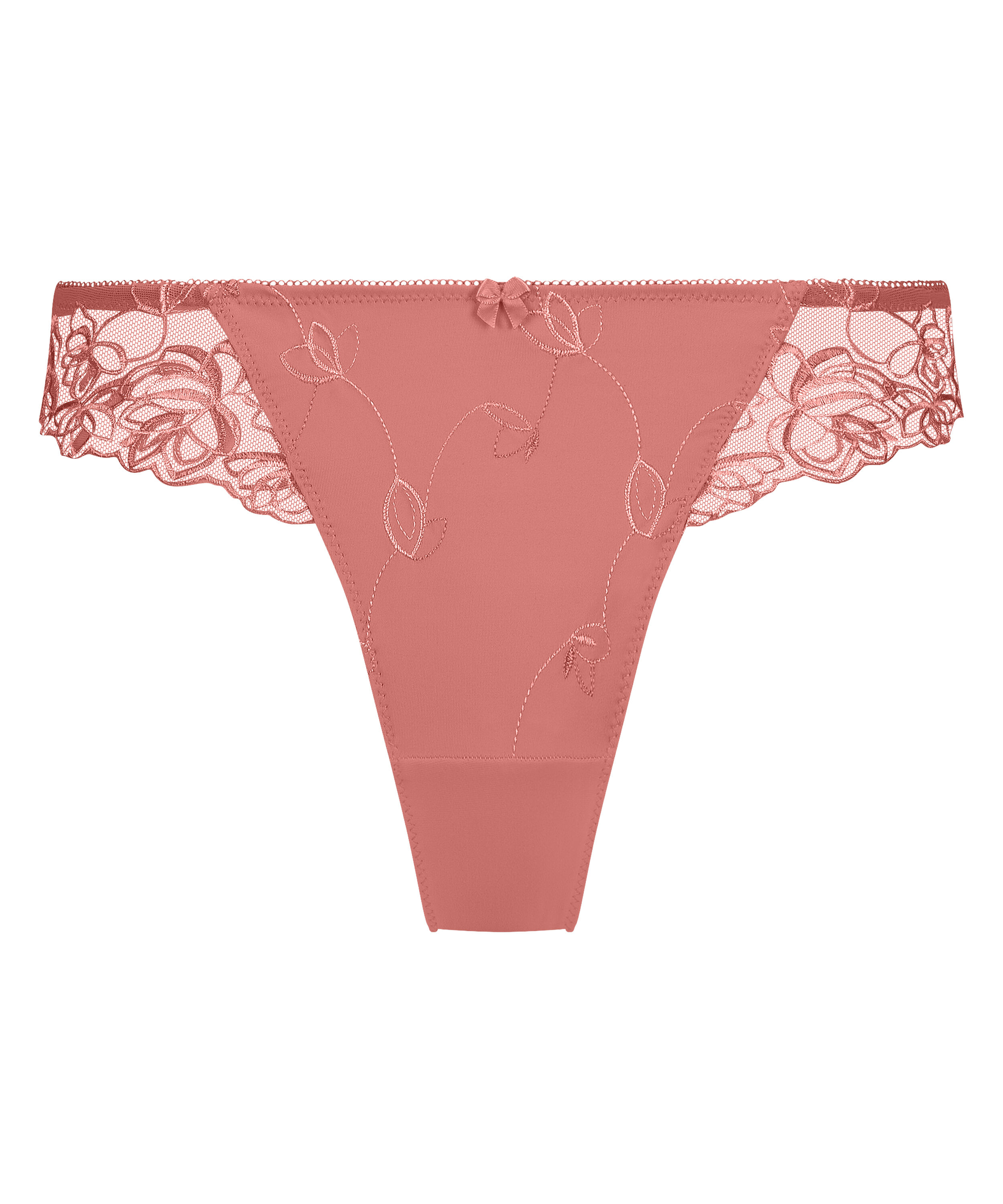 Tanga pantal&oacute;n corto Diva, Rosa