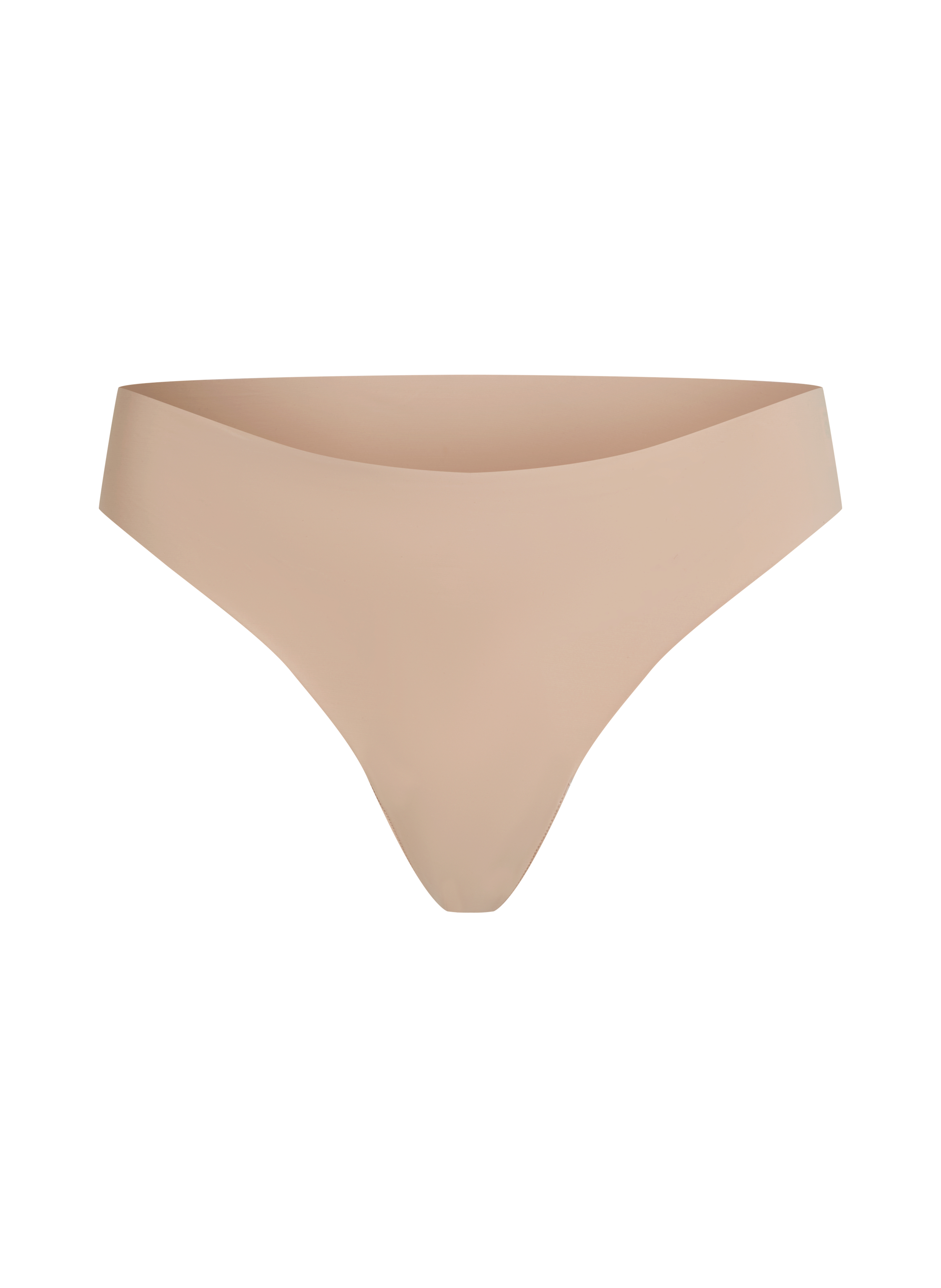 Tanga invisible b&aacute;sico, Beige, main