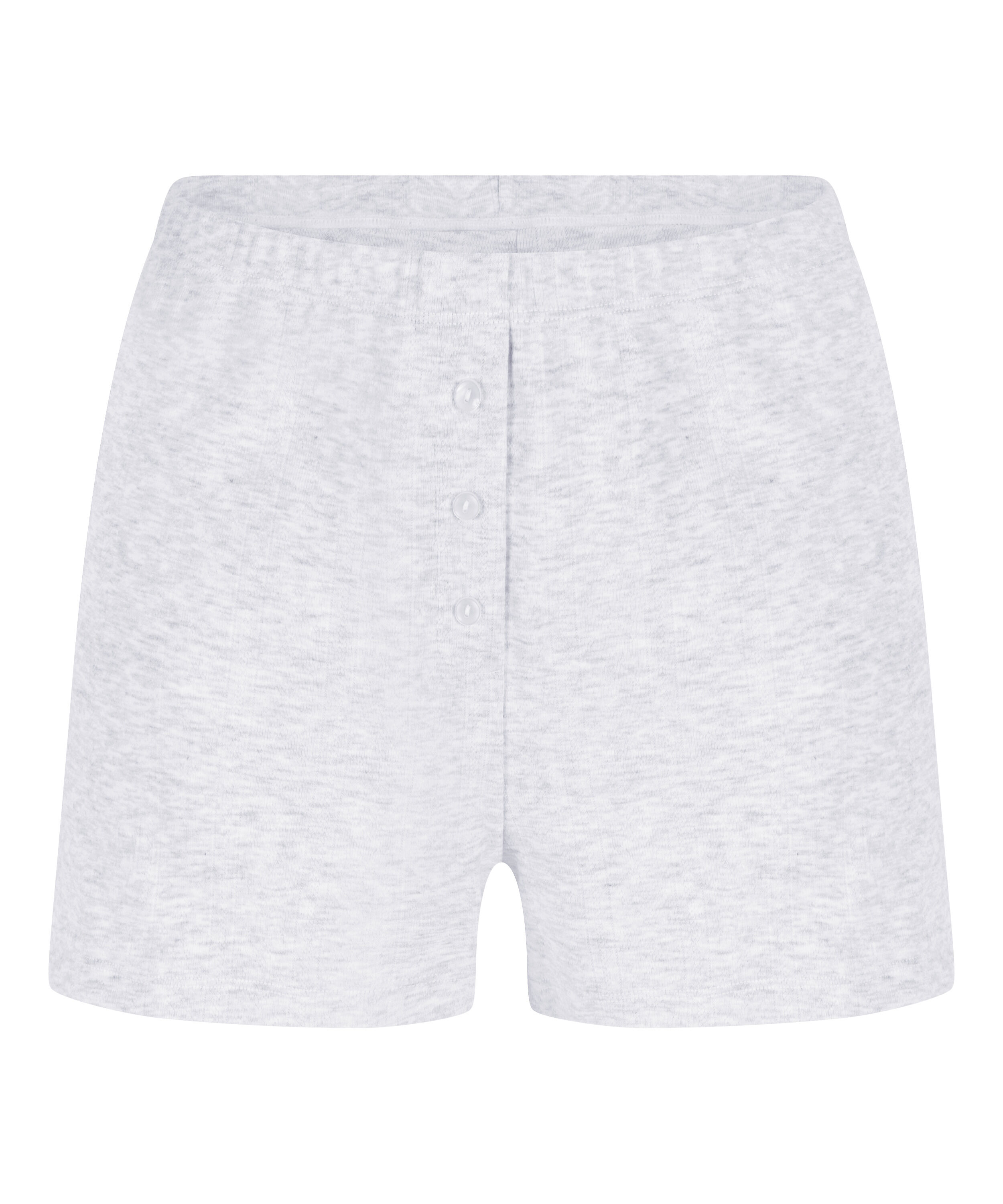 Short en pointelle, Gris