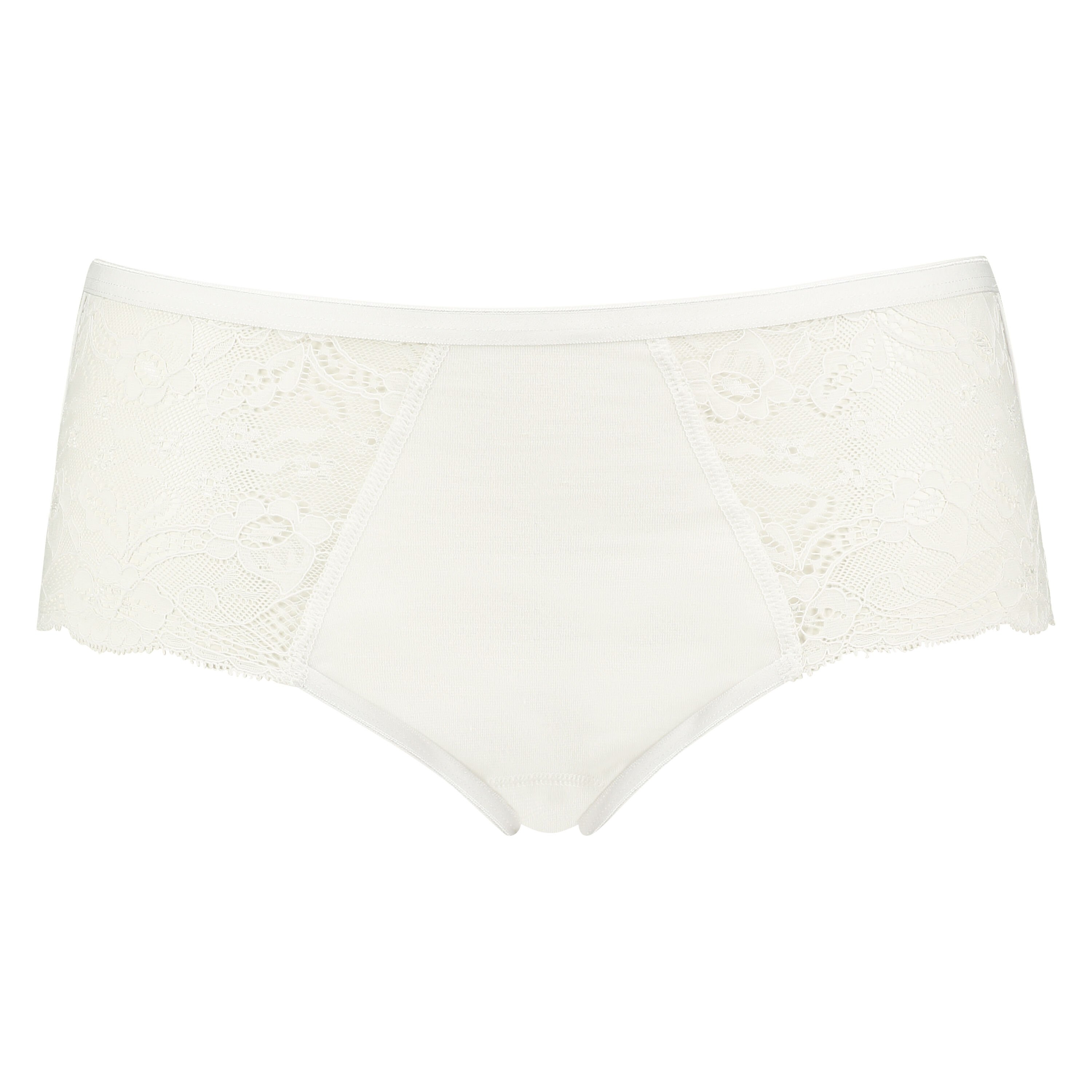 Superslip Lace Midi, Blanco