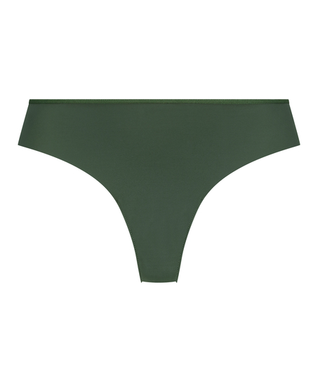 Invisible Tanga Lace Back, Verde