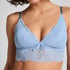 Bralette triangular Posie, Azul