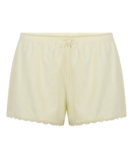 Short en pointelle, Amarillo