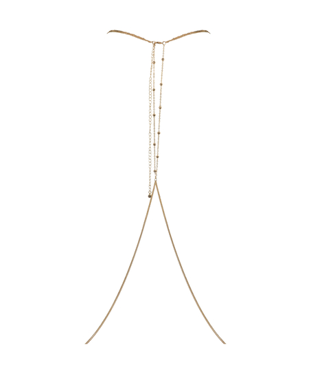 Bodi de arnés y cadenas, Amarillo