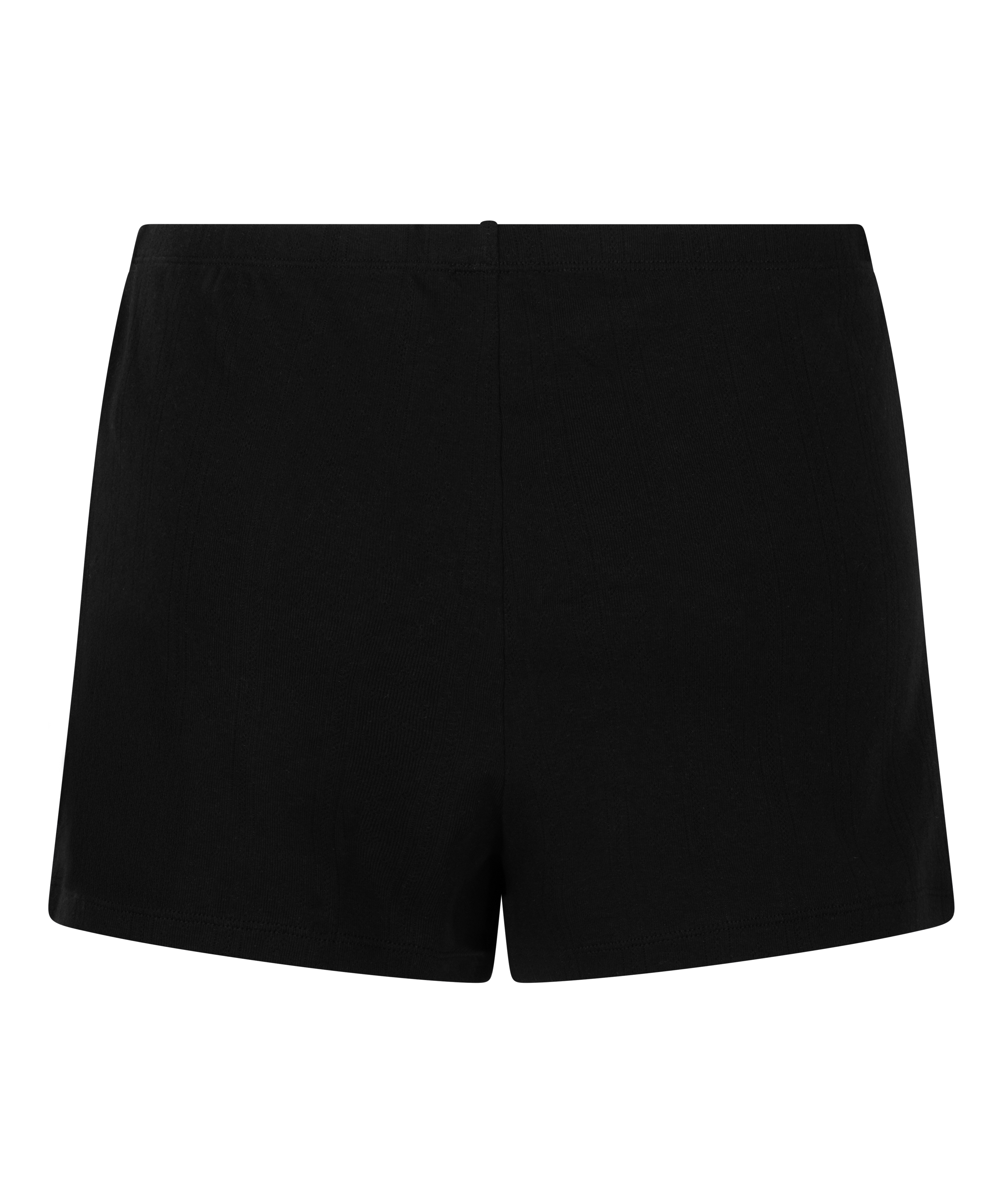 Short en pointelle, Negro, main
