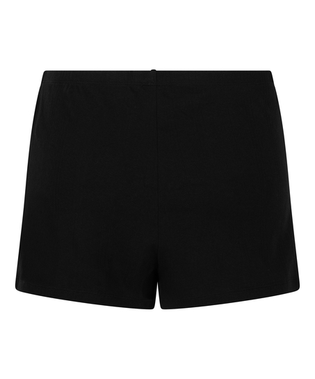 Short en pointelle, Negro