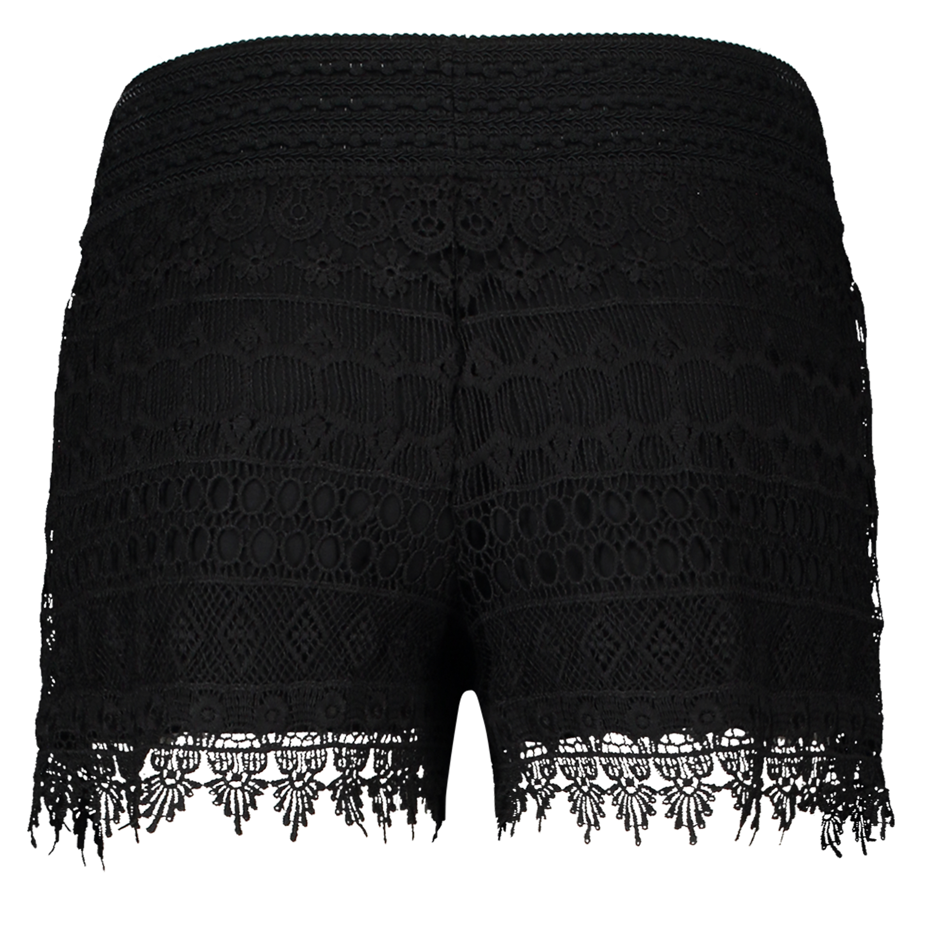Pantalón corto Crochetta, Negro, main