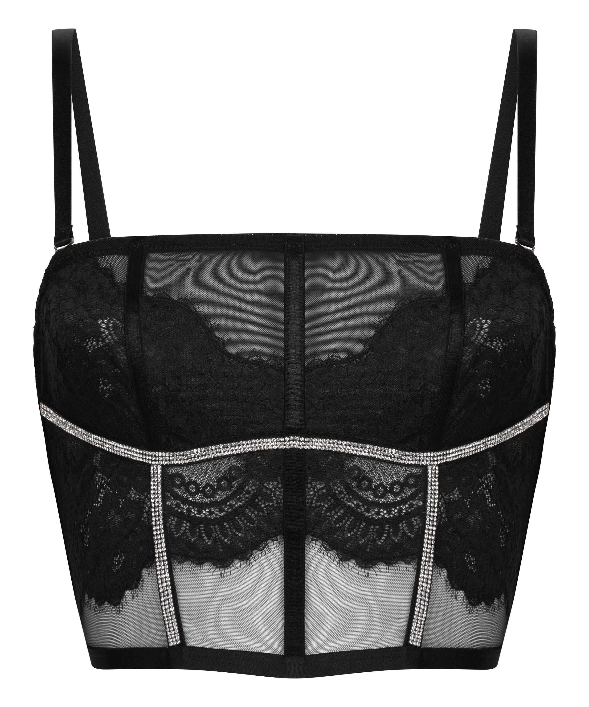 Bustier Odette, Negro