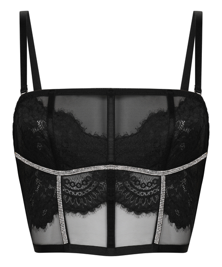 Bustier Odette, Negro
